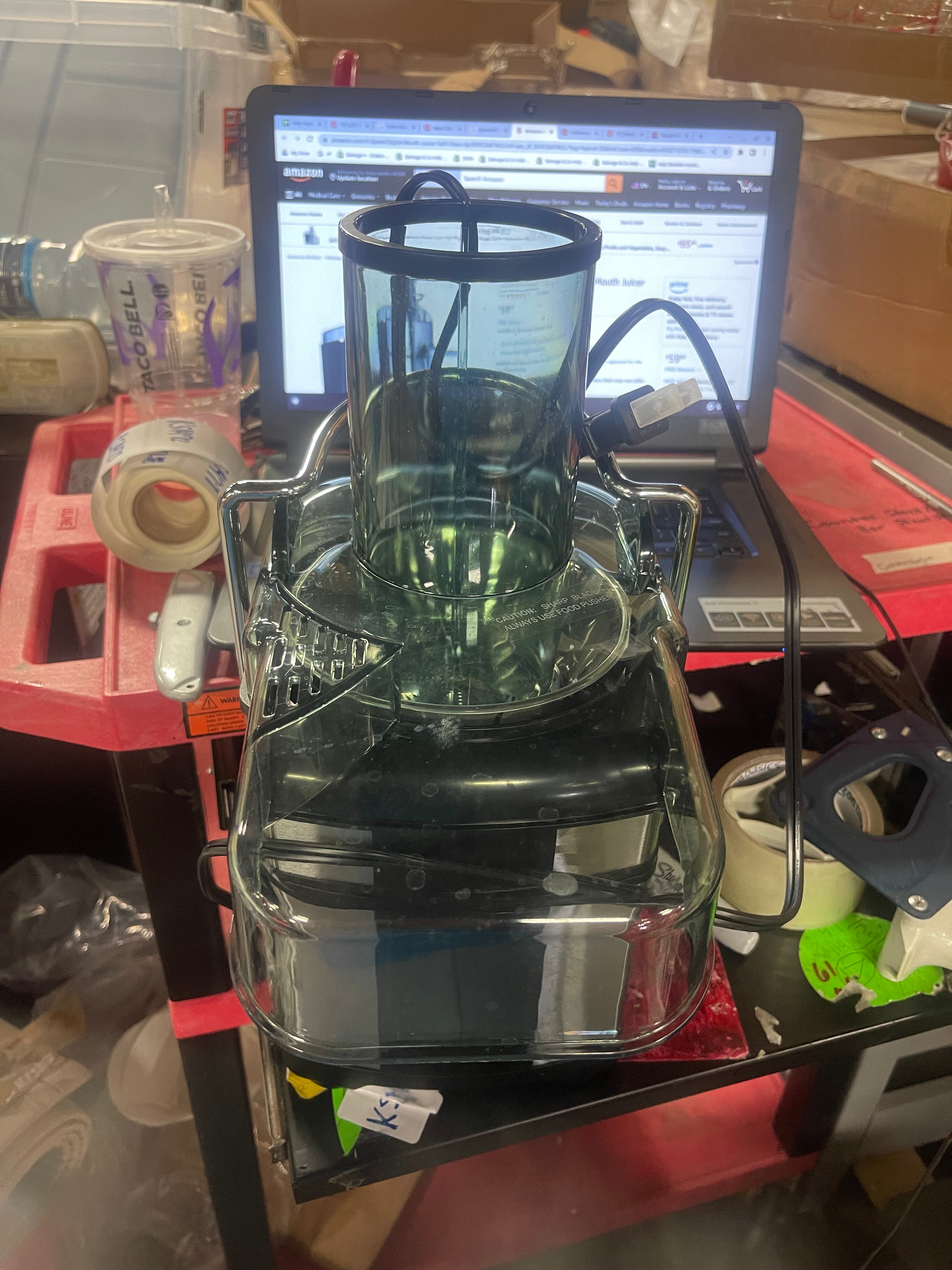 6-Speed Digital Wide Mouth Juicer with Self-Clean Cycle