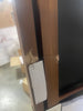 Wood Ladder Standing Mirror Brown