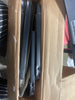 4 Tier Rolling Cubby Shoe Rack Gray