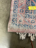 Fringed Medallion Area Rug Rust