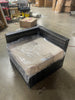1 Piece Patio Outdoor Furniture All Weather Wicker Sectional Corner Piece (Cream)