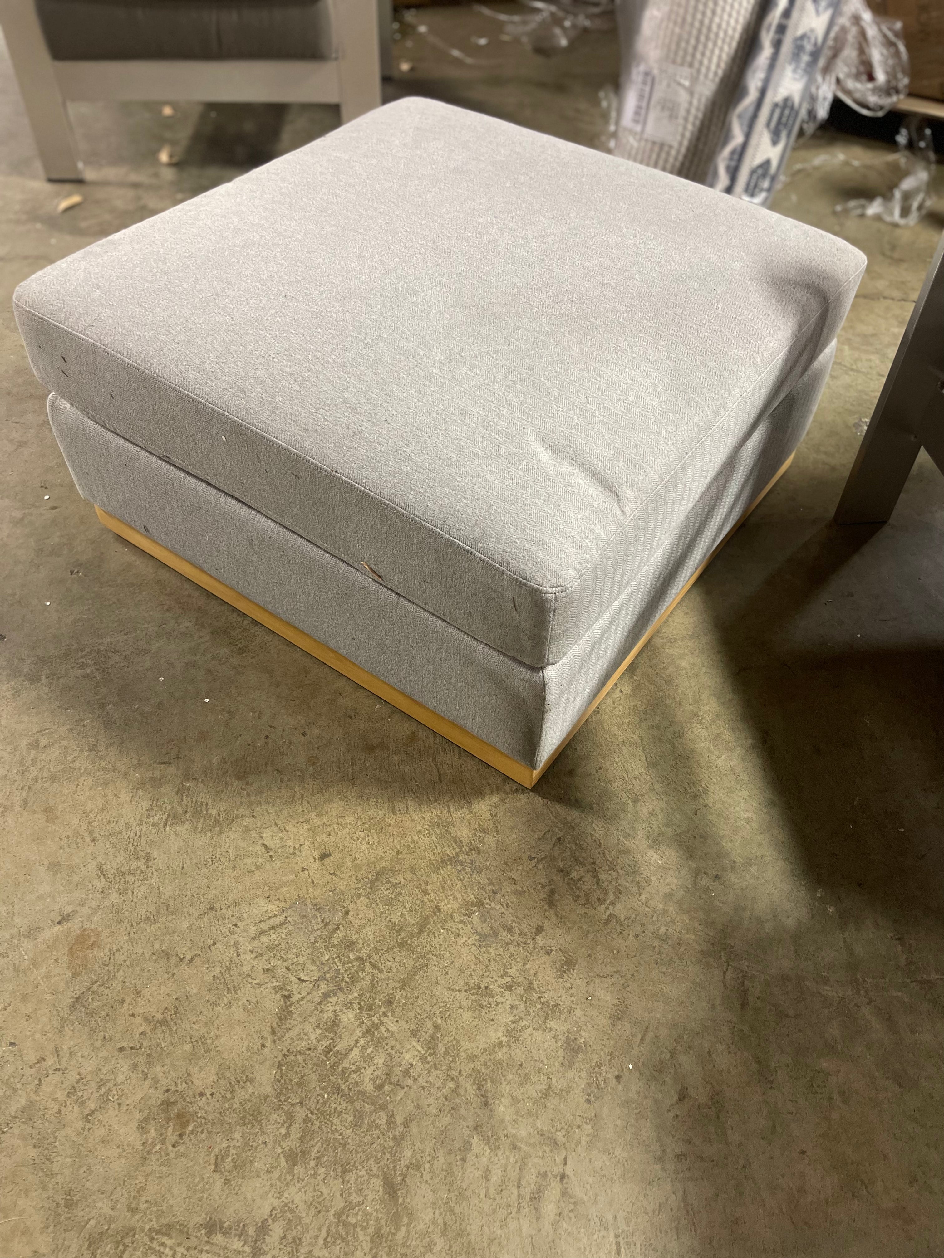 Woodland Hills Ottoman Light Gray