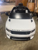 12V Range Rover Powered Ride-On - White