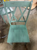 Wood Dining Chair, Teal (Set of 3)