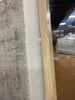 1-Piece Textured Fabric Framed Wall Art: Burlap Material, Abstract Digital Art, Beige Polystyrene Frame