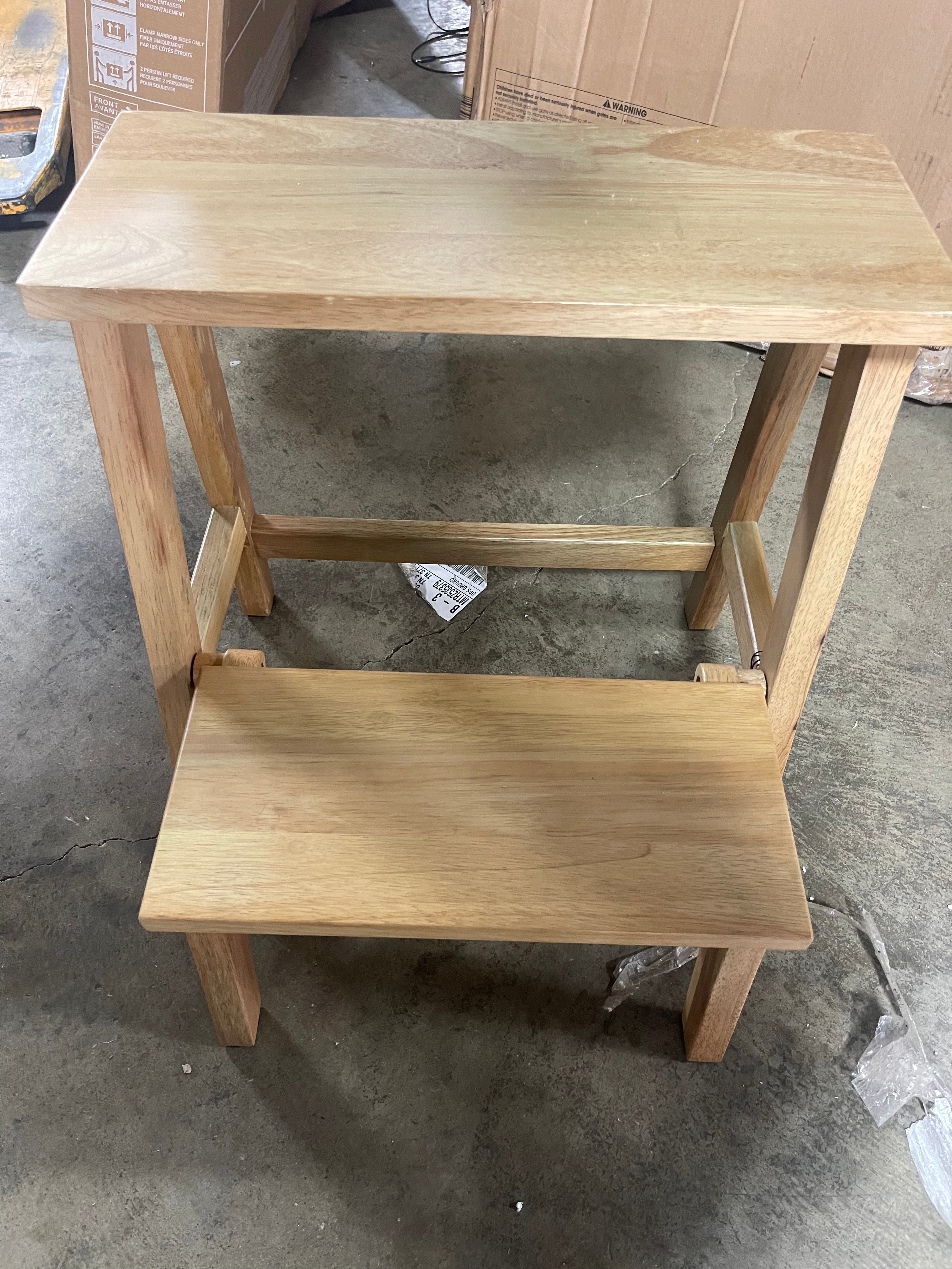 Wood Kitchen Step Stool