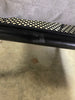 1 Piece Metal Mesh Outdoor Patio Chairs with Double Cushions, Club Chairs Black