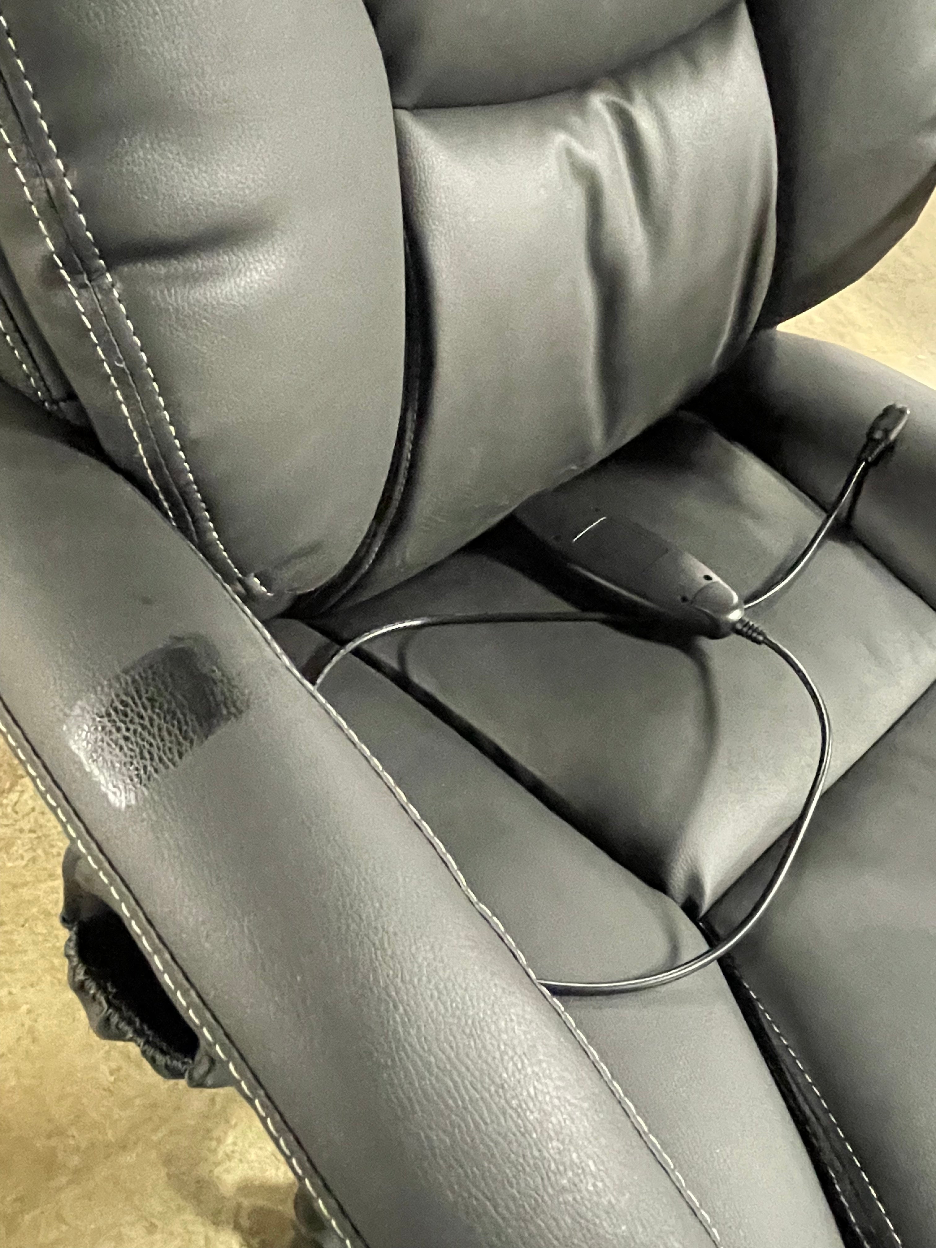 Big & Tall Massage Office Chair E xecutive PU Leather Computer Desk Chair