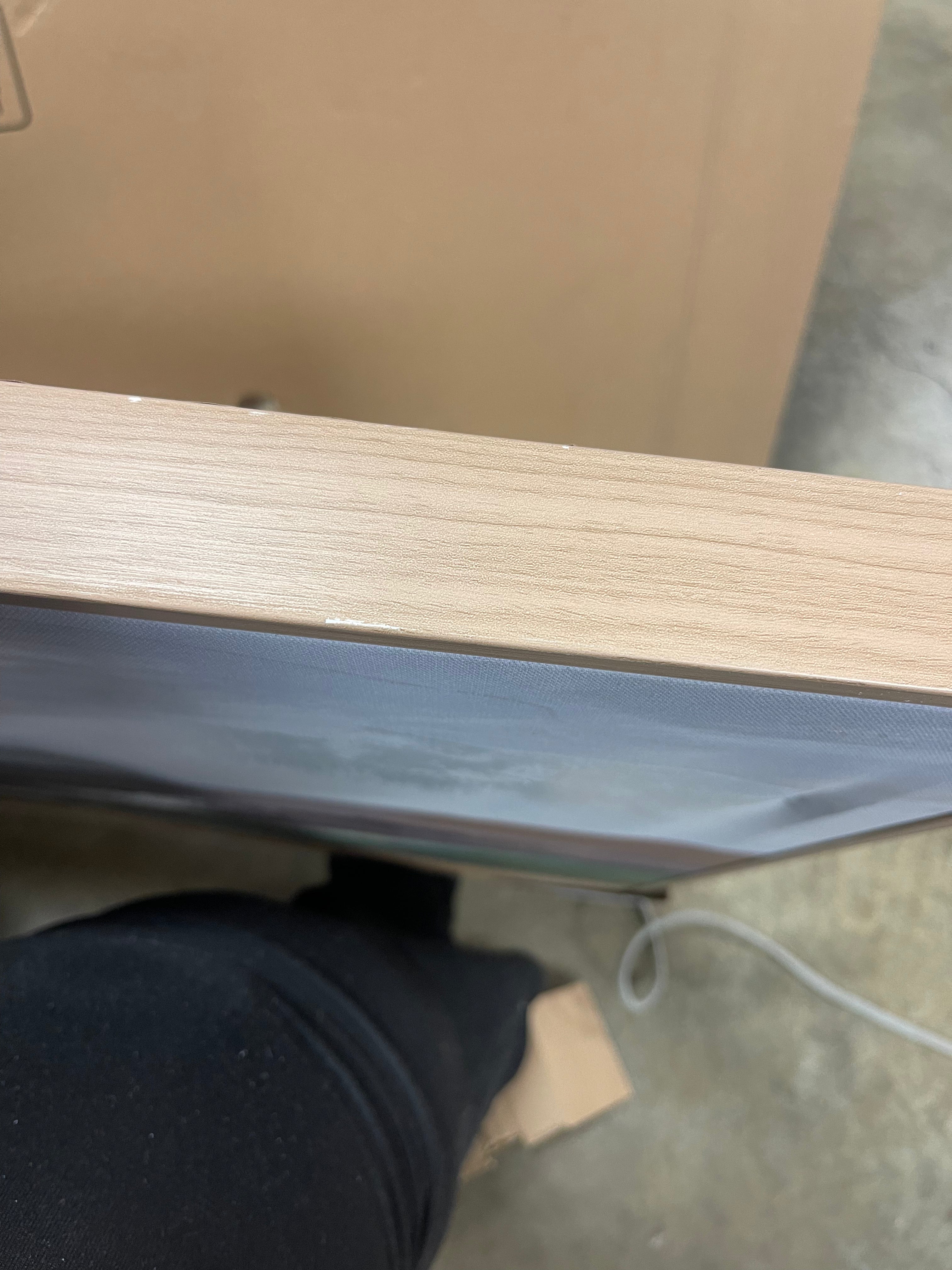 Landscape Framed Canvas Natural