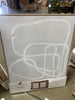 (Set of 2) Line Drawing Wall Canvases Gray/White