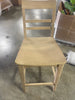 2pk Wood Ladder Back Counter Stool