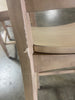 2pk Wood Ladder Back Counter Stool