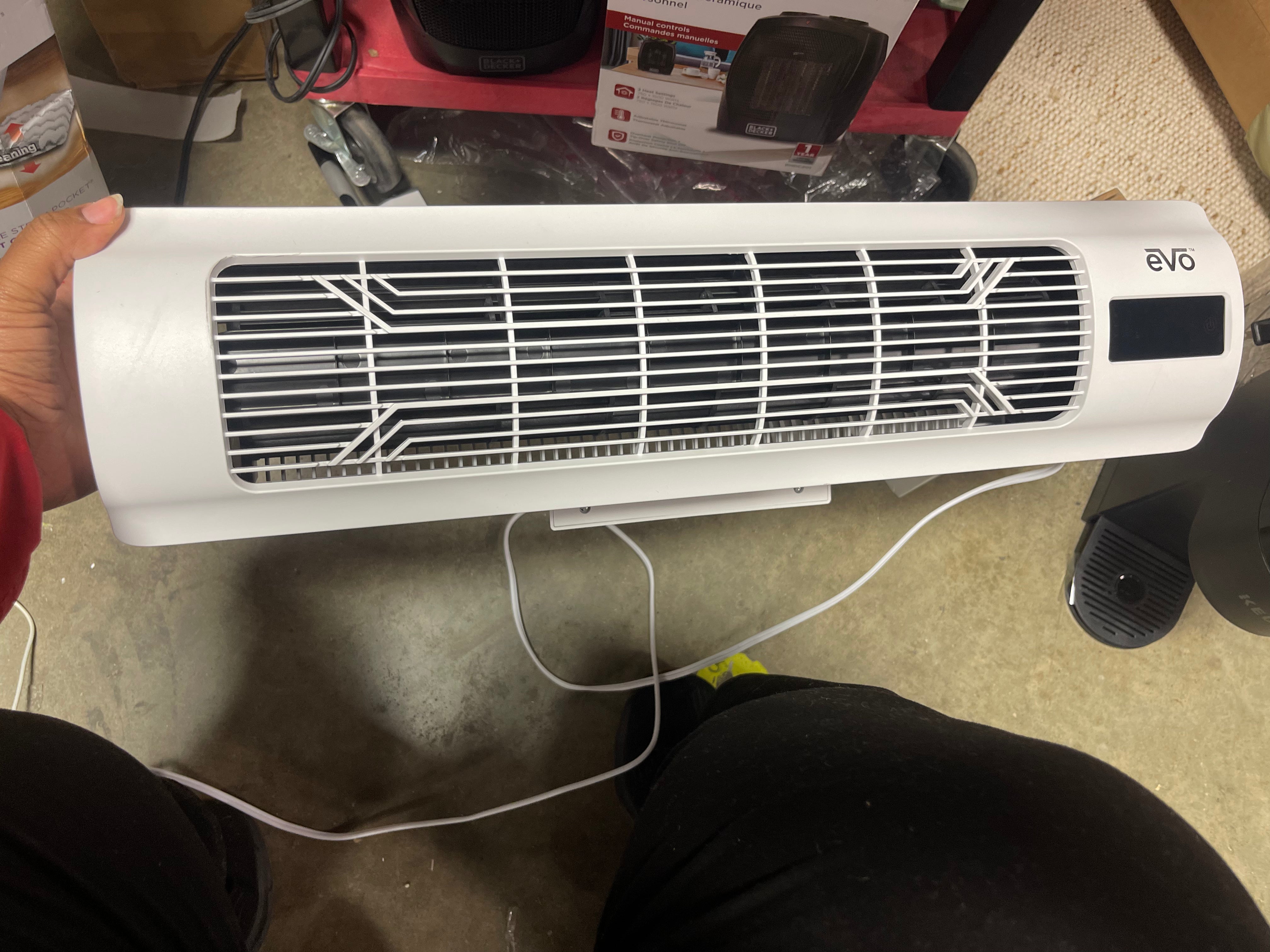 Low Profile Oscillating Window Fan Air Circulator: Portable, Quiet, 4 Speeds, Remote, ETL Listed