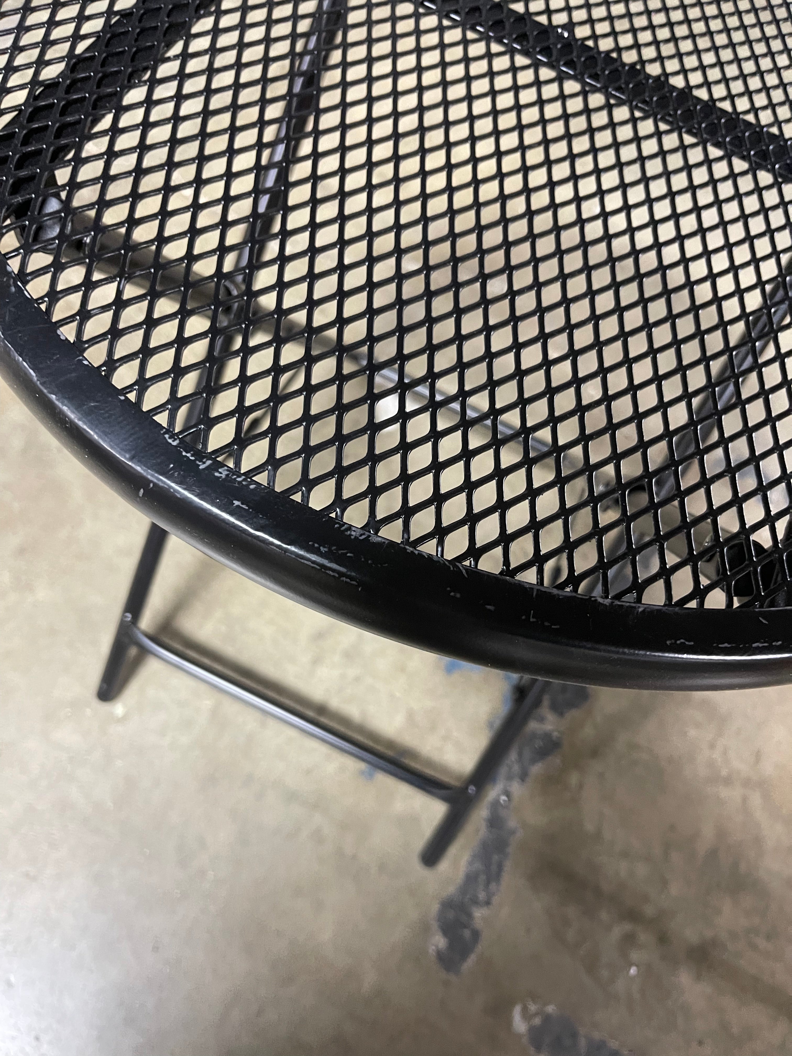 Steel Mesh Patio Folding Table