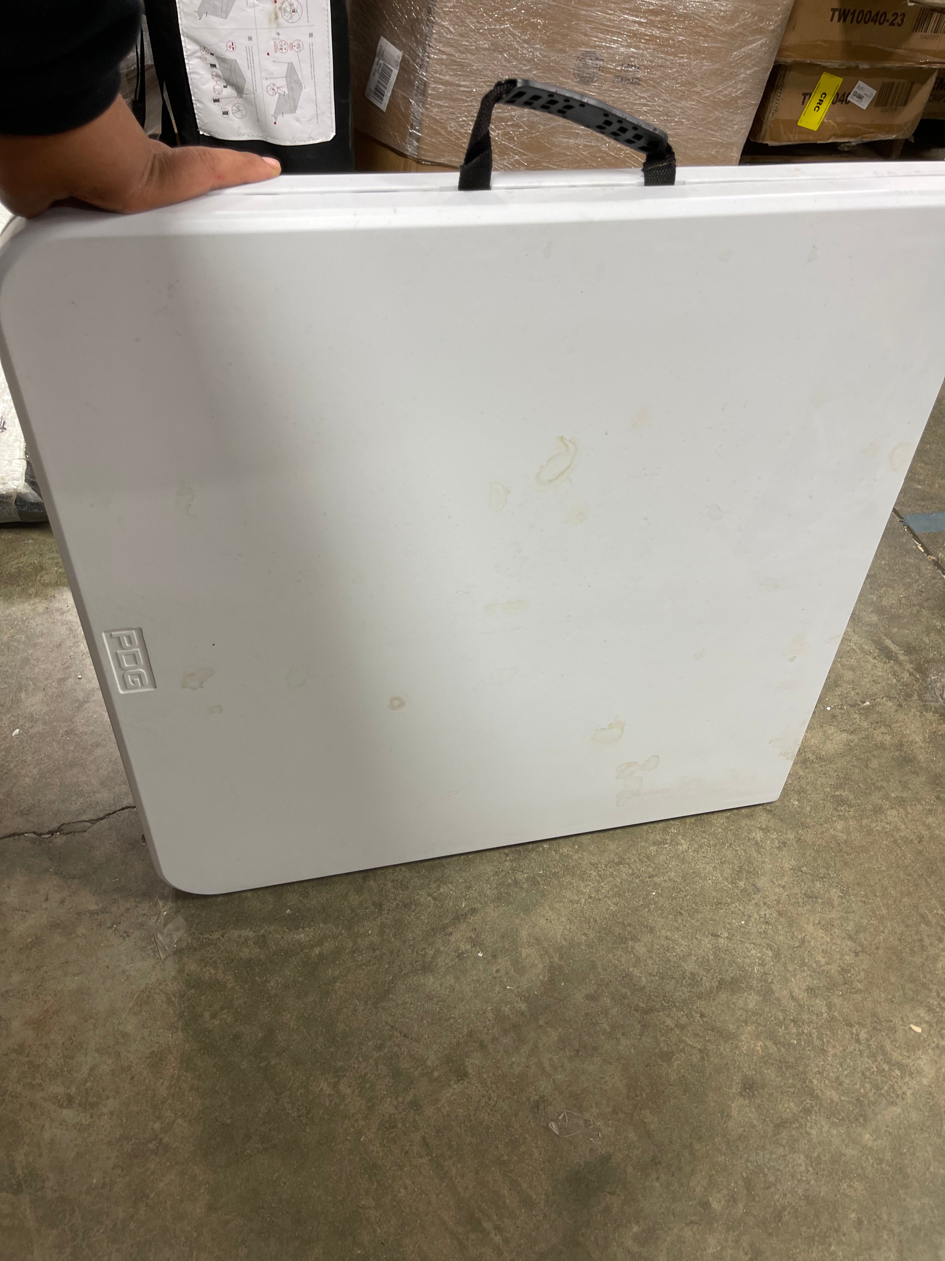 Bi Fold Outdoor or Indoor Plastic Table