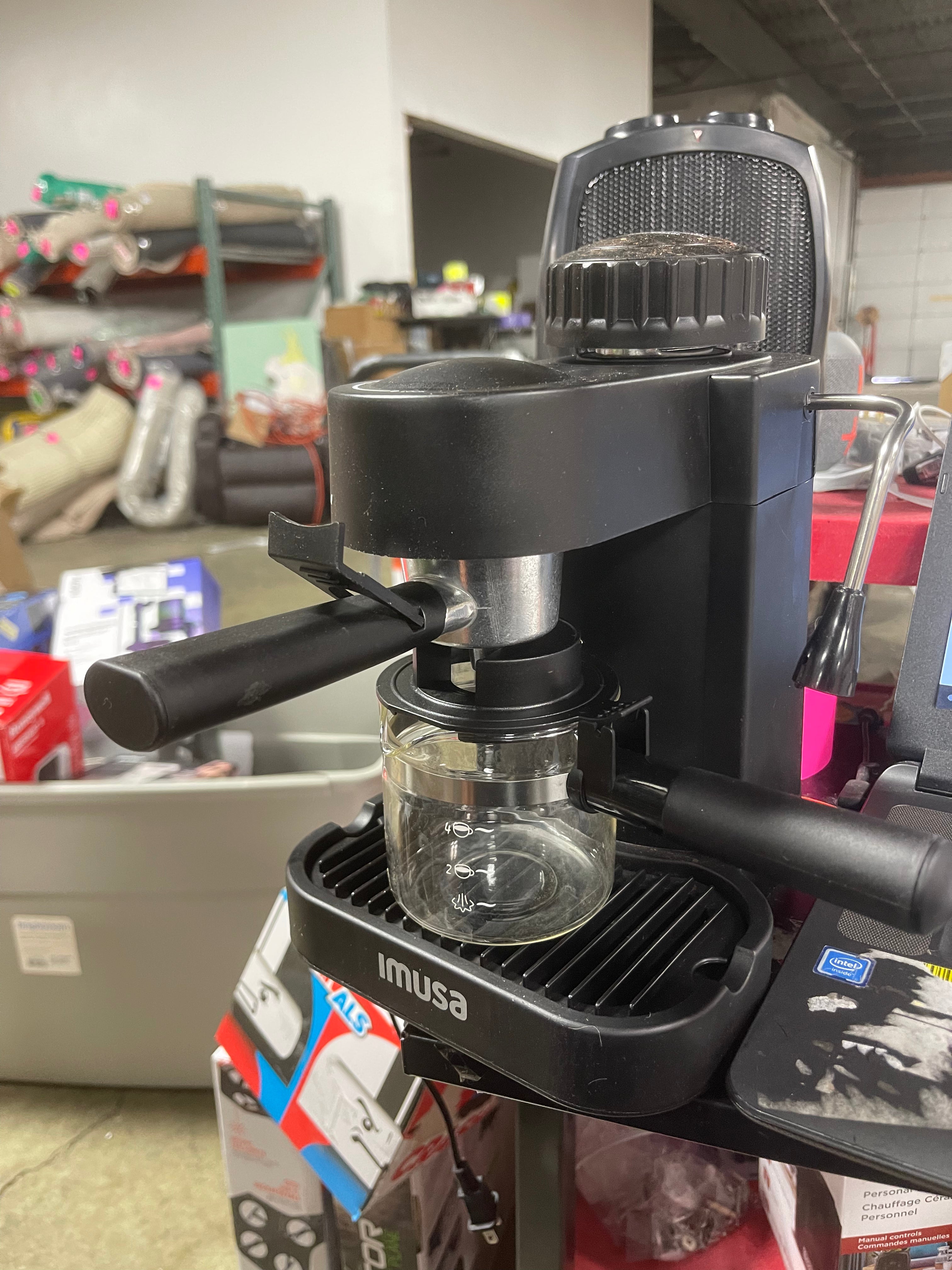 4 Cup Capacity Electric Espresso/Cappuccino Maker