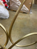 Metal Abstract Wall Decor Gold -  Contemporary Iron Artwork, Indoor Vertical Display