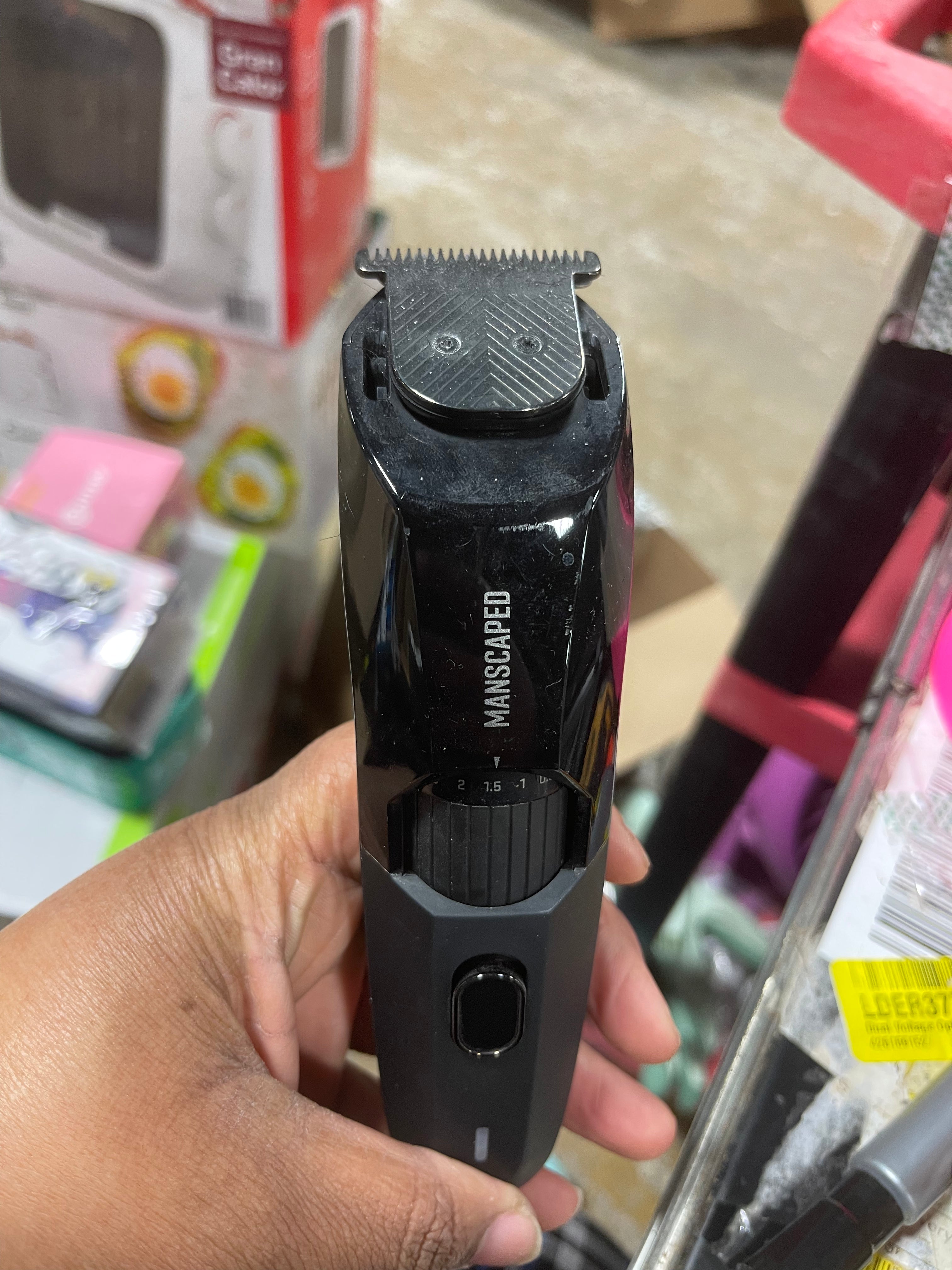 The Beard Hedger SkinSafe Cordless Beard Trimmer, Waterproof Clippers for Facial Hair Shaving