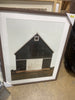 Barn Framed Poster Black - Countryside Elegance, Vintage Artistry
