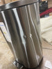 D Shape Step Trash Can Stainless Steel, Kitchen Garbage Can, Smooth Finish, Indoor Use