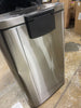 D Shape Step Trash Can Stainless Steel, Kitchen Garbage Can, Smooth Finish, Indoor Use
