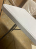 Folding Banquet Table Off White