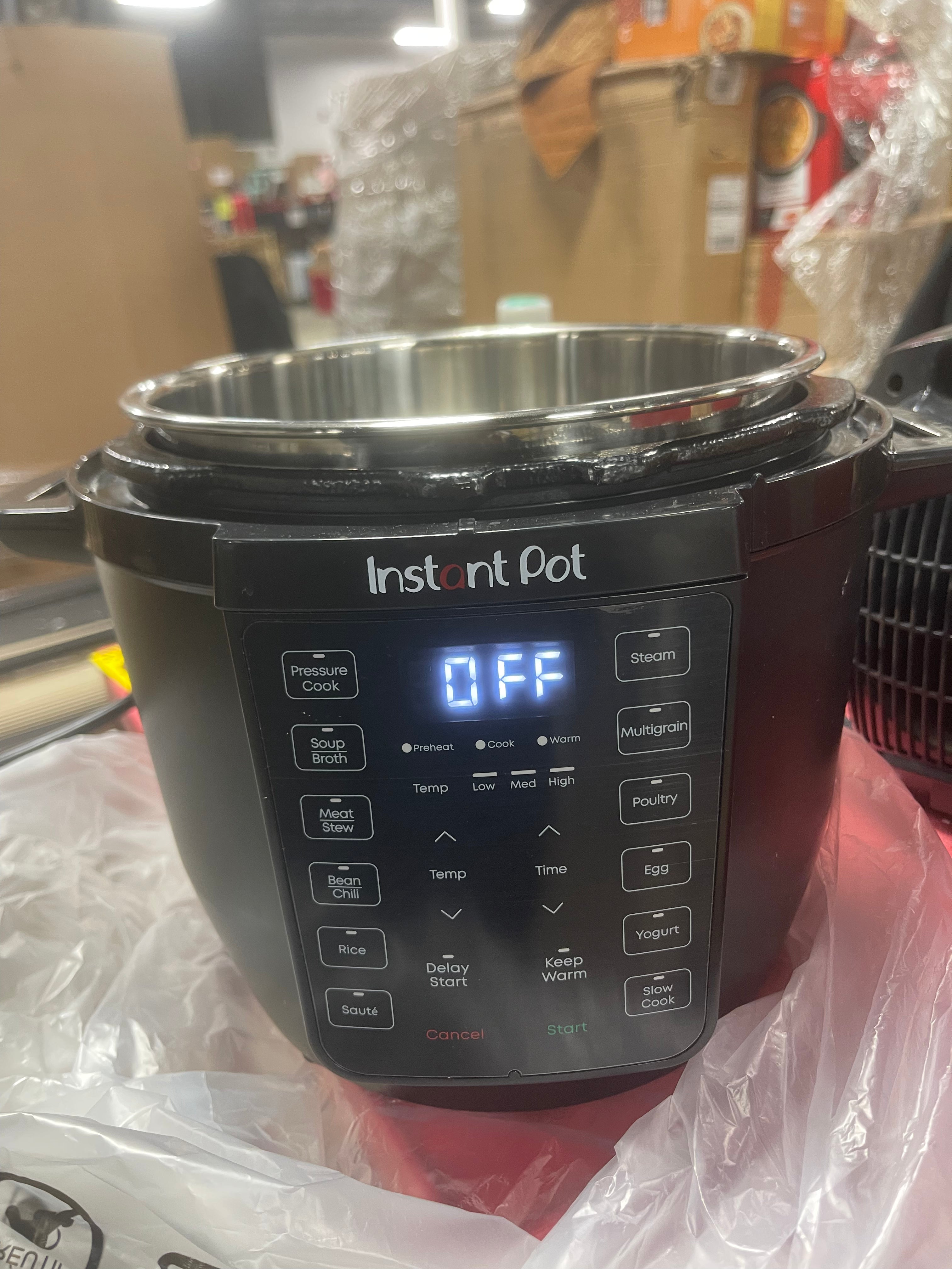 7-in-1 Electric Pressure Cooker & Multi-Cooker: Instapot, Slow & Rice Cooker