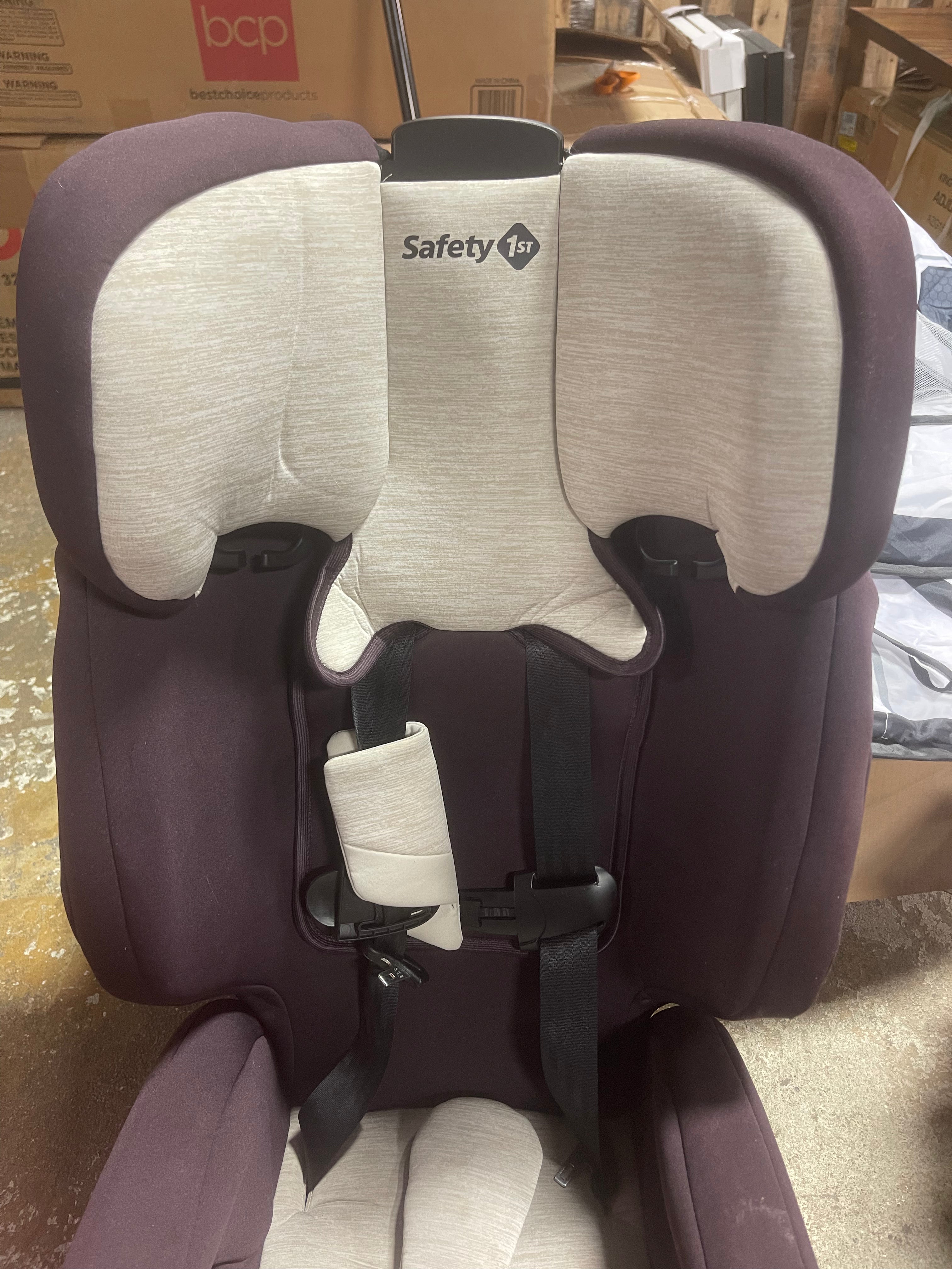 Boost-and-Go All-in-1 Harness Booster car seat, 3-in-1 Booster for Extended use: Forward-Facing Harness, high-Back Belt-Positioning Booster and Backless Booster, Dunes Edge