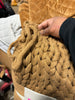 Oversized Solid Bed Throw