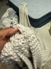 Chunky Knit Bed Blanket  King