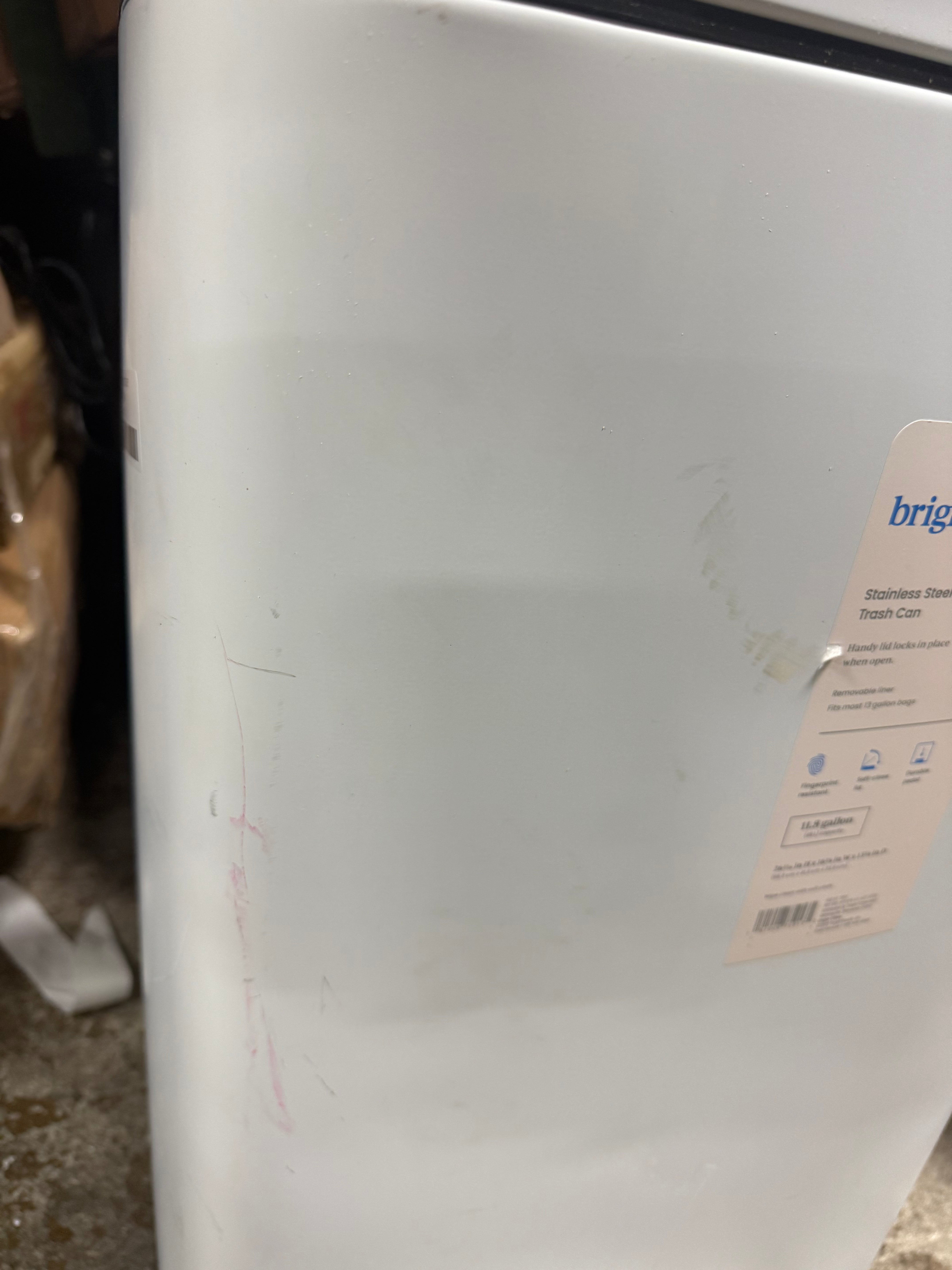 Rectangular Step Trash Can
