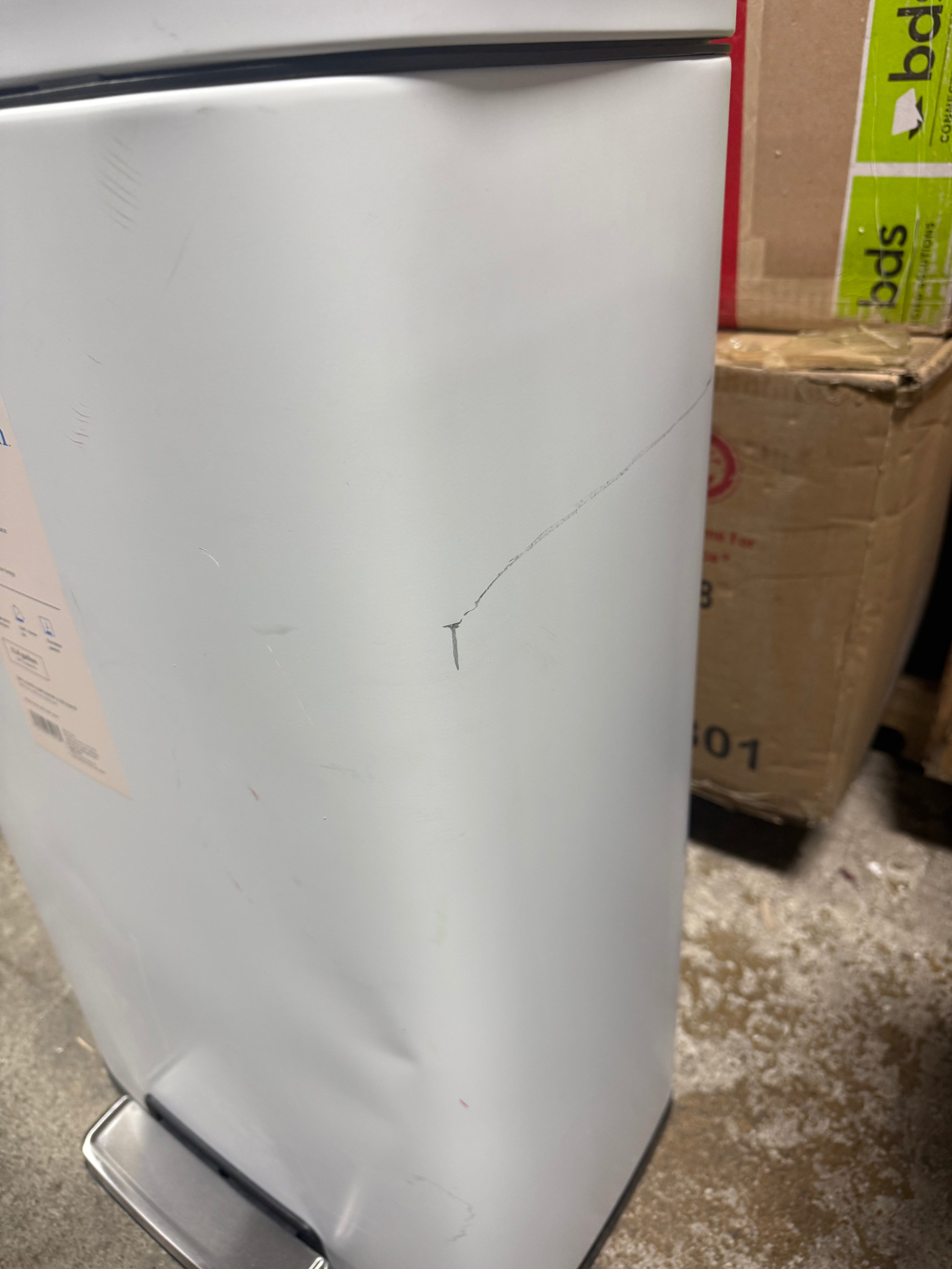 Rectangular Step Trash Can