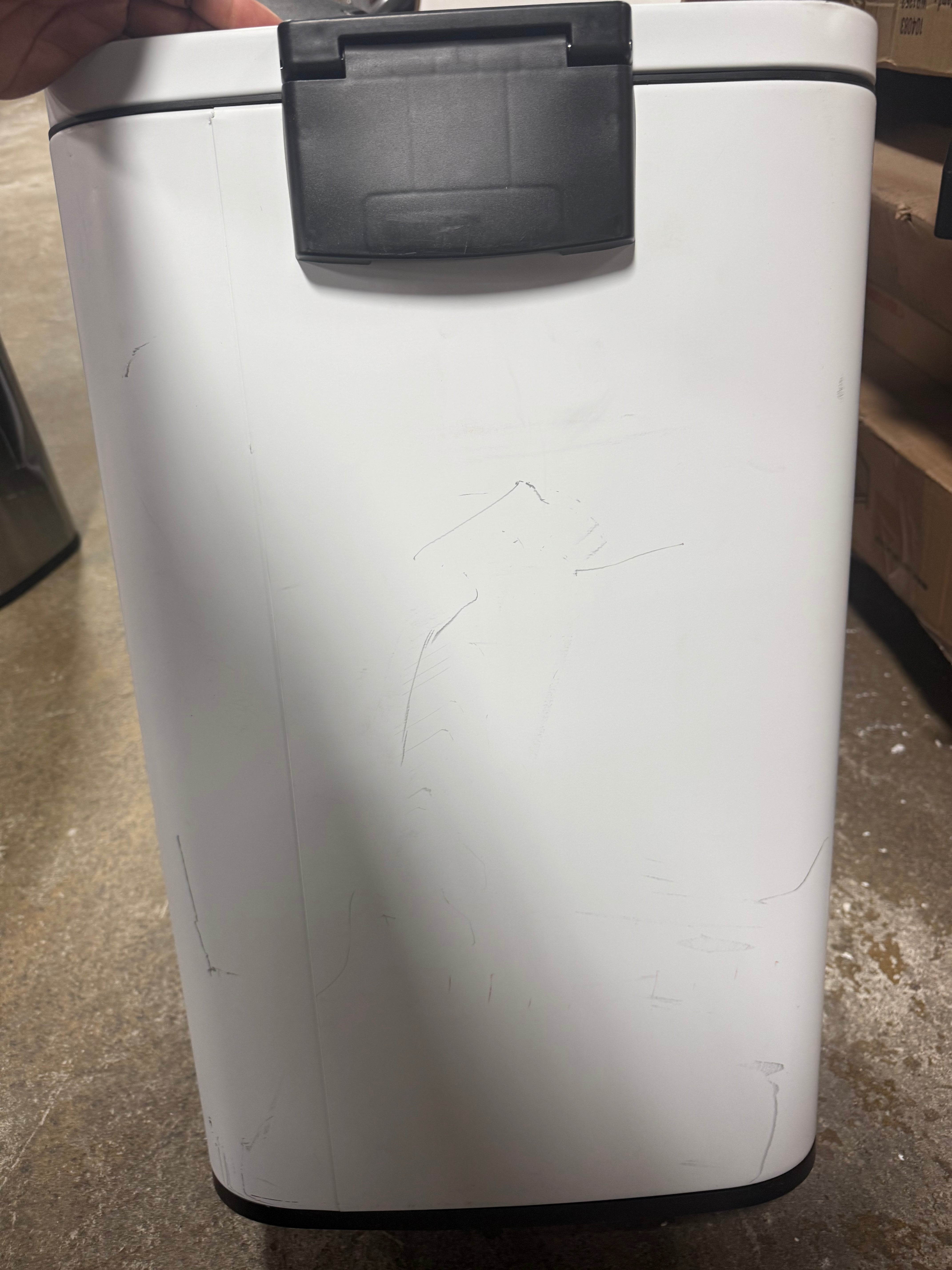 Rectangular Step Trash Can