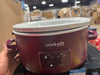Cook & Carry Programmable Slow Cooker Ceramic Lambrusco Red