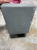Large Square Ceramic Planter Pot Box Indoor/Outdoor, Gray