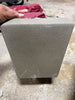 Large Square Ceramic Planter Pot Box Indoor/Outdoor, Gray