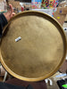 Round Aluminum Tray Gold