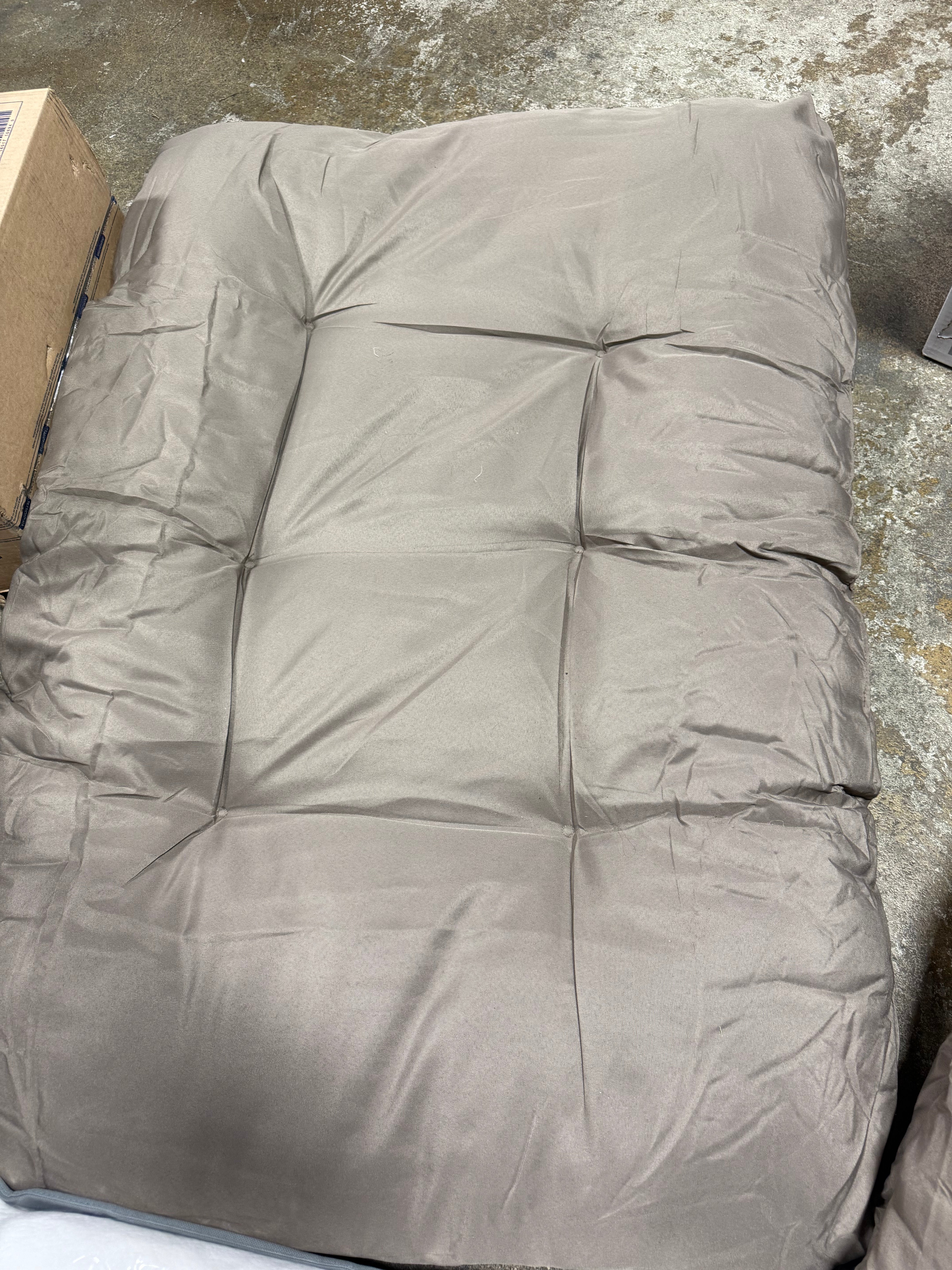 Pallet Cushions 3 pcs Taupe Fabric