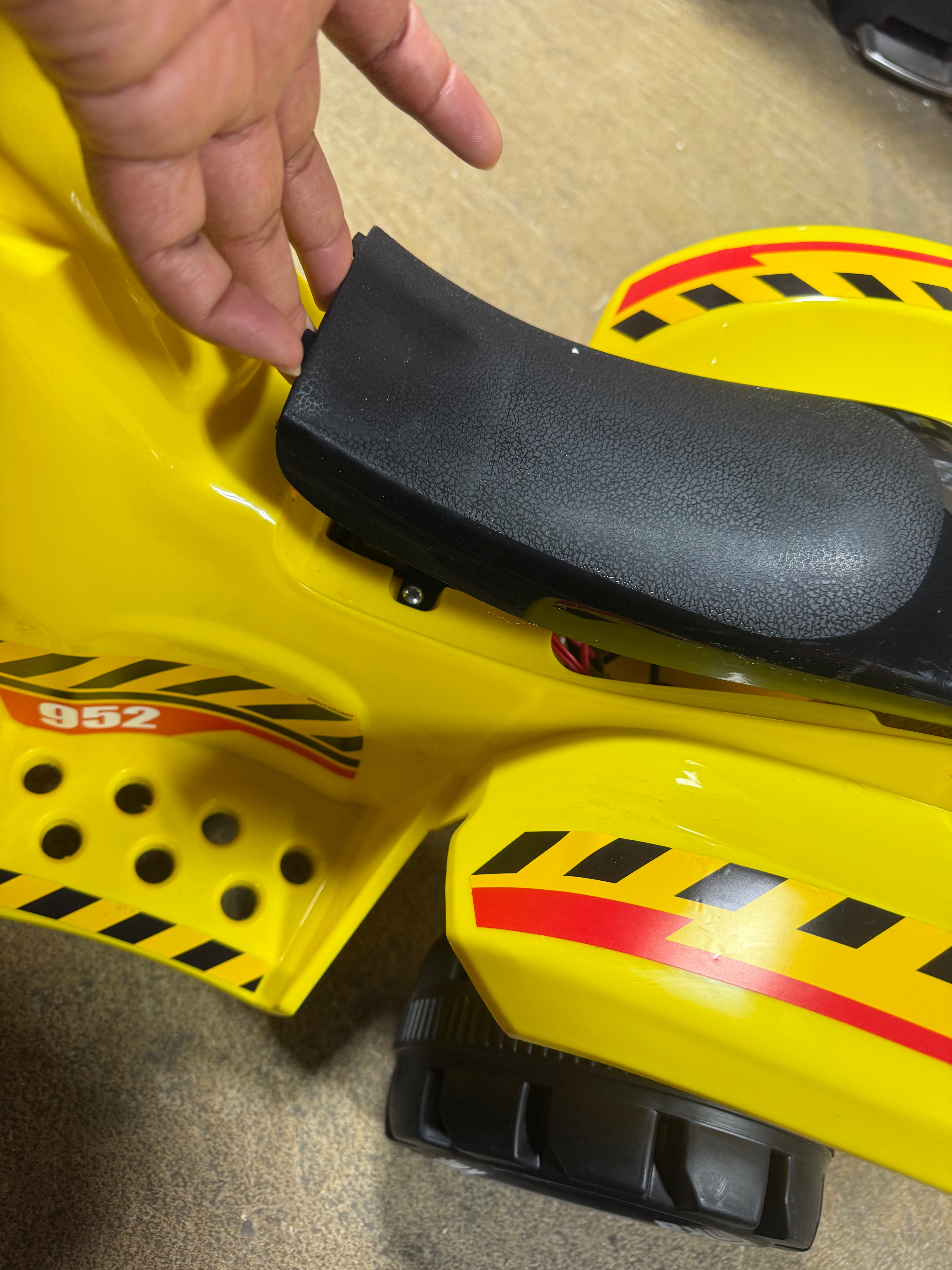 Tonka Truck Battery Ride-On Quad - 6V - Yellow