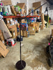 Cantilever Drop Pendant Swing Arm Floor Lamp Brown