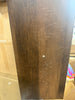 Briarbrook Library Hutch Barrel Oak - Industrial Design, Metal Frame, Open Storage & Shelf