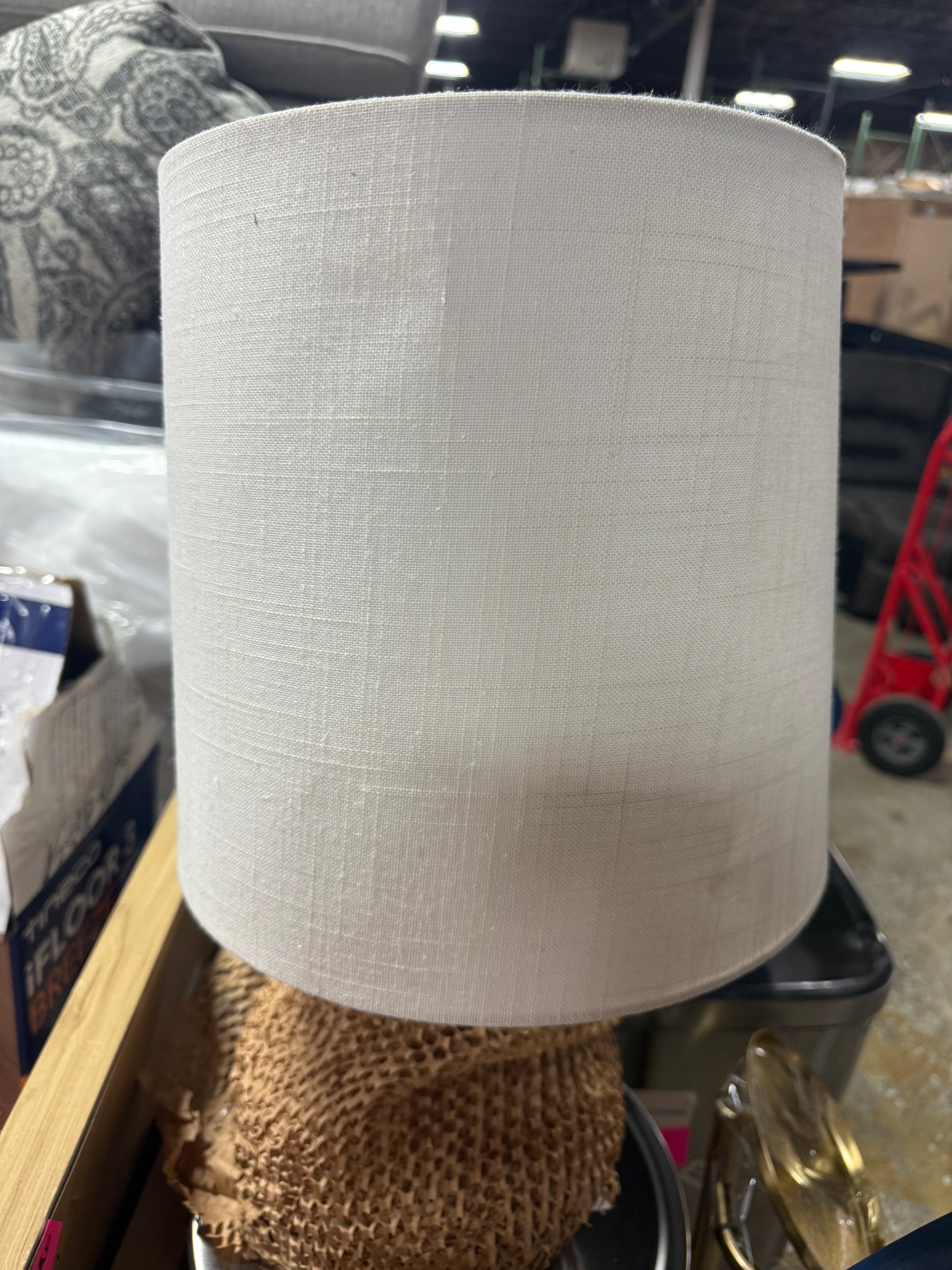 Montreal Wren Assembled Table Lamp White