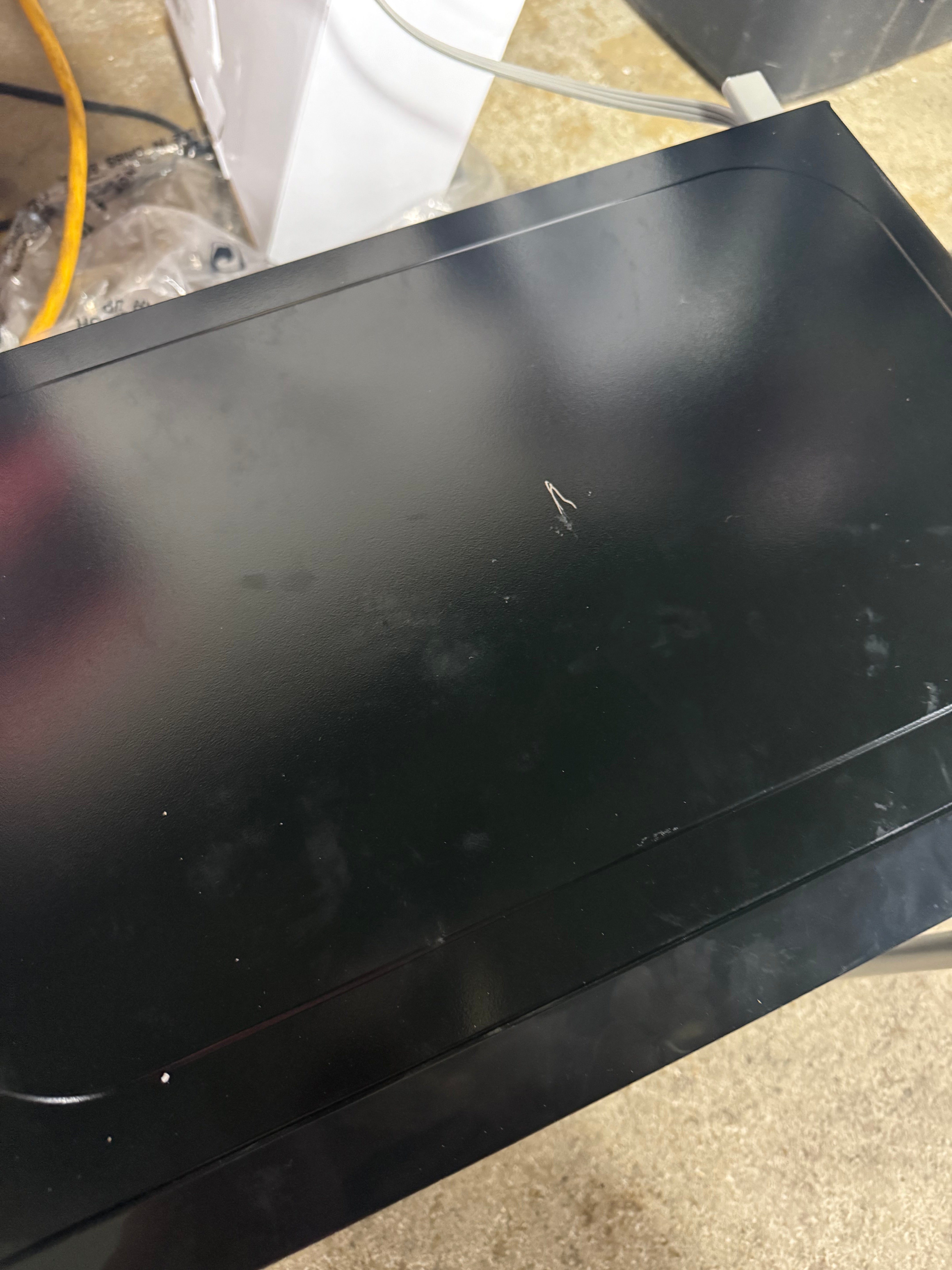 Microwave Oven - Black - Countertop, Small Dorm Microwave, Child Lock, 8 Programs