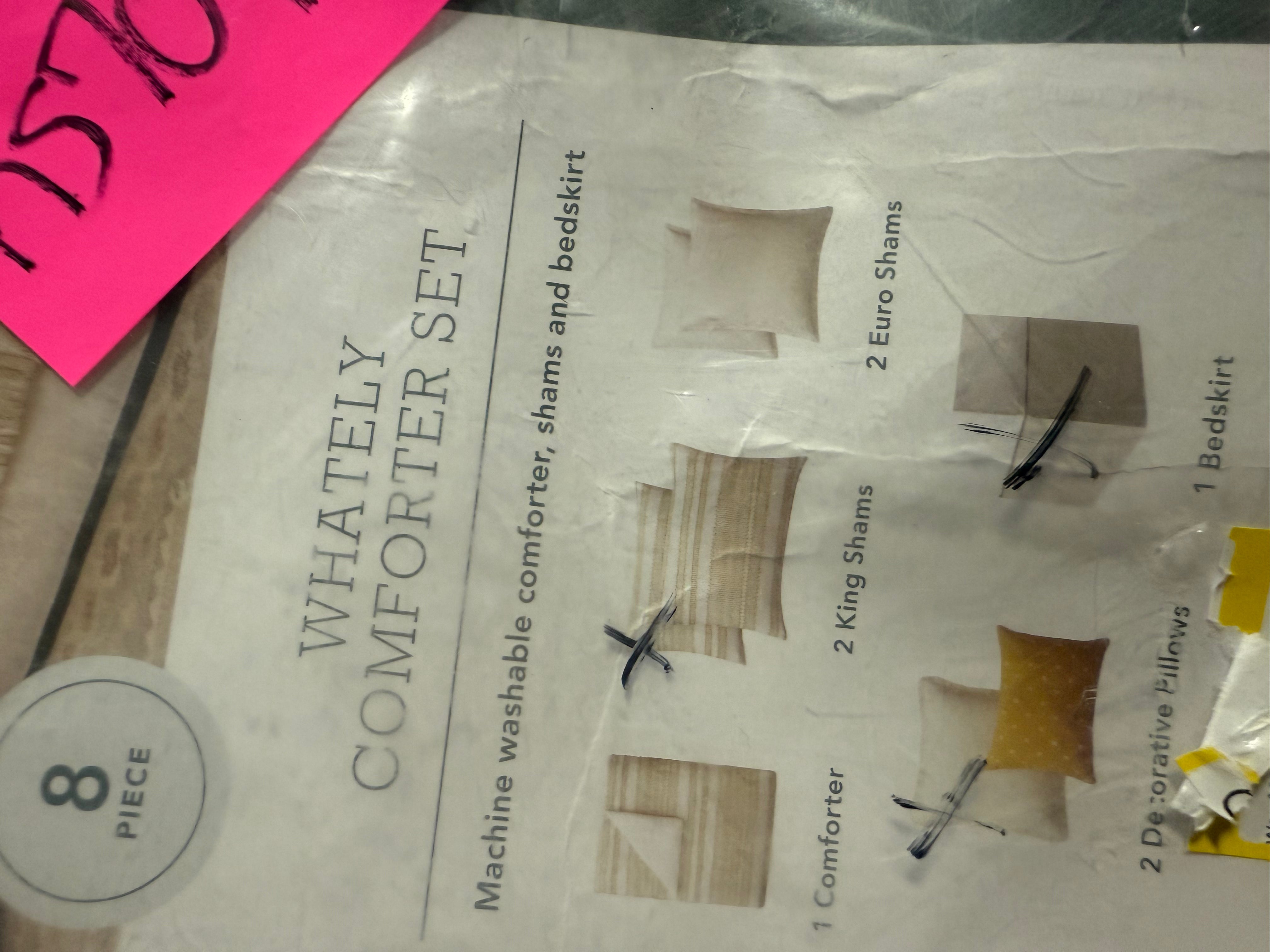 Whately Comforter Set King