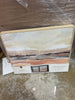 (Set of 2) Faded Landscape Framed Wall Canvases Natural - Polystyrene Frame, Blockprint Art
