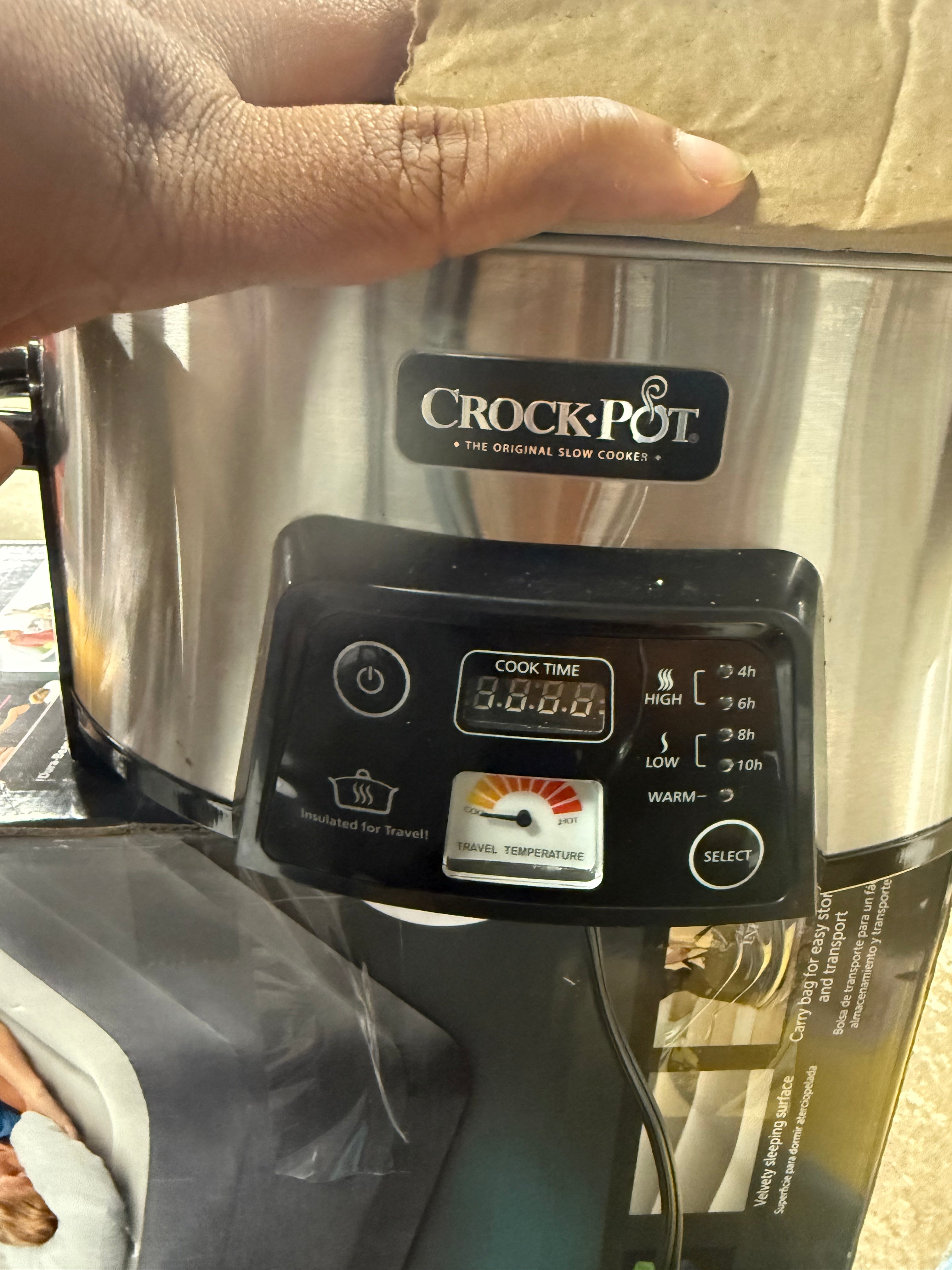 Cook Travel Serve 6-Quart Programmable Slow Cooker