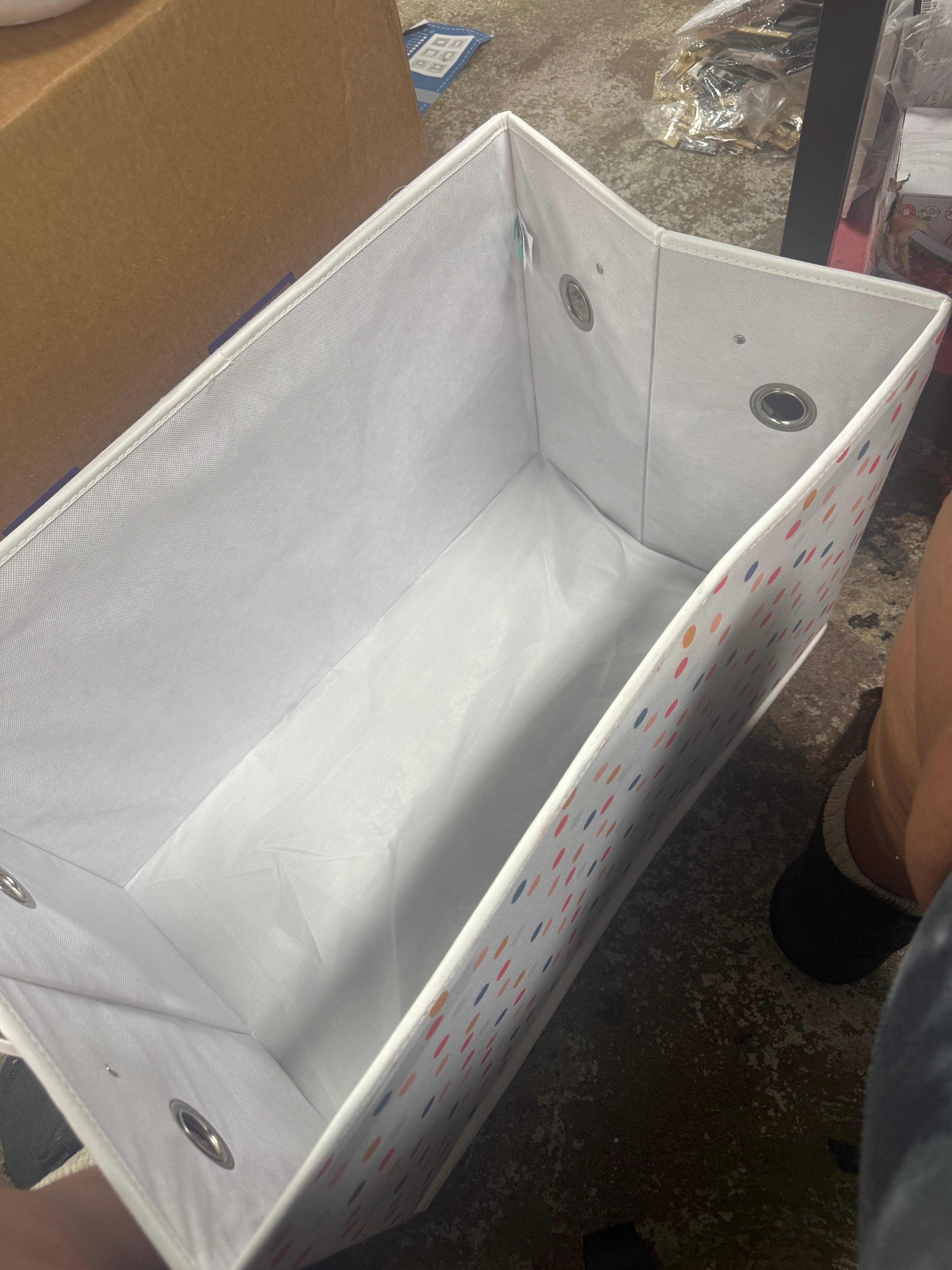 Large Rectangular Kids' Fabric Kids' Storage Bin