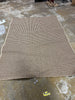 Boho Kitchen Mats for Floor, Cotton Runners, Neutral Woven Non Shedding Carpet 5'x7', Khaki