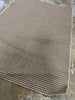 Boho Kitchen Mats for Floor, Cotton Runners, Neutral Woven Non Shedding Carpet 5'x7', Khaki