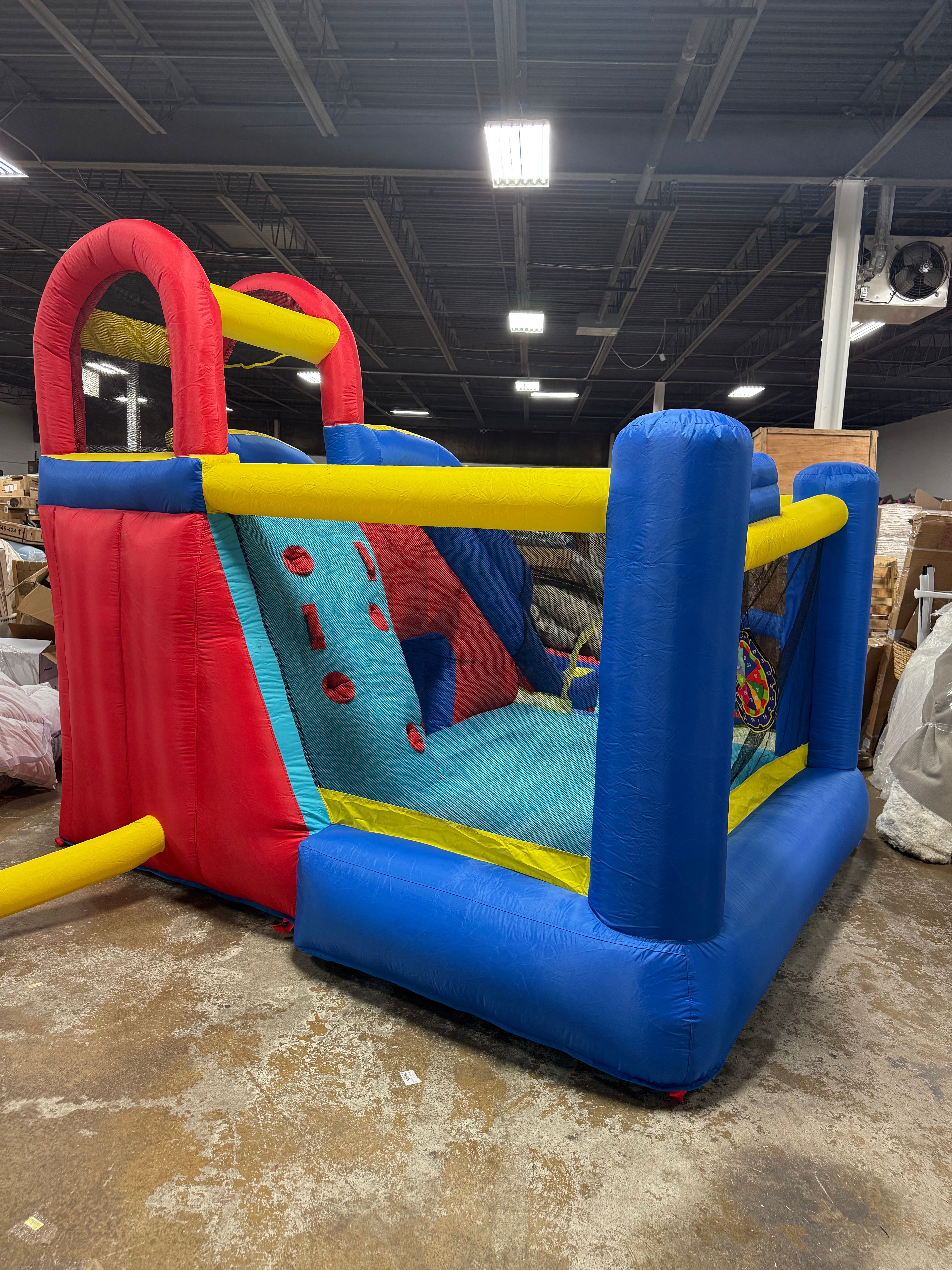 Inflatable Slide with Air Blower